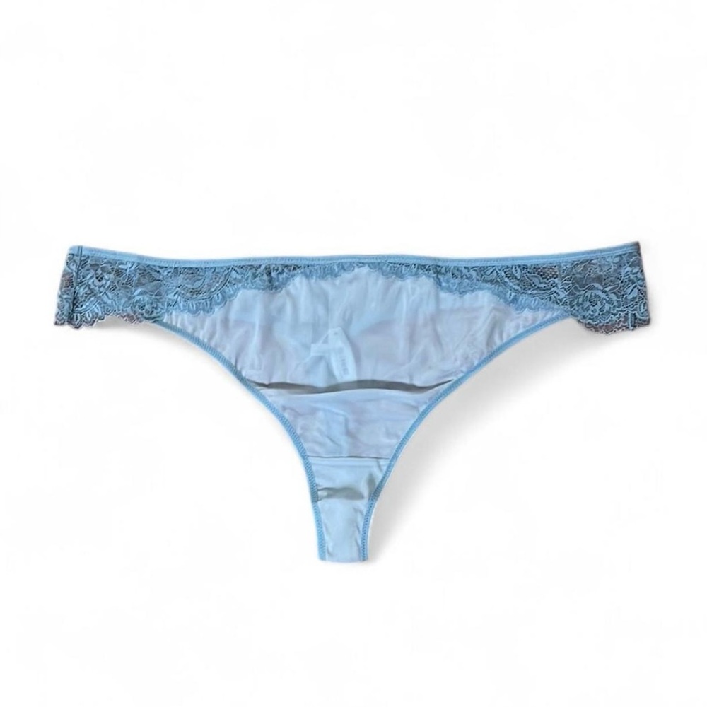 5/$25
Adore Me Panty Sz 4XL 1026 Sky Blue Thong Lace Feminine Fairy Cottagecore